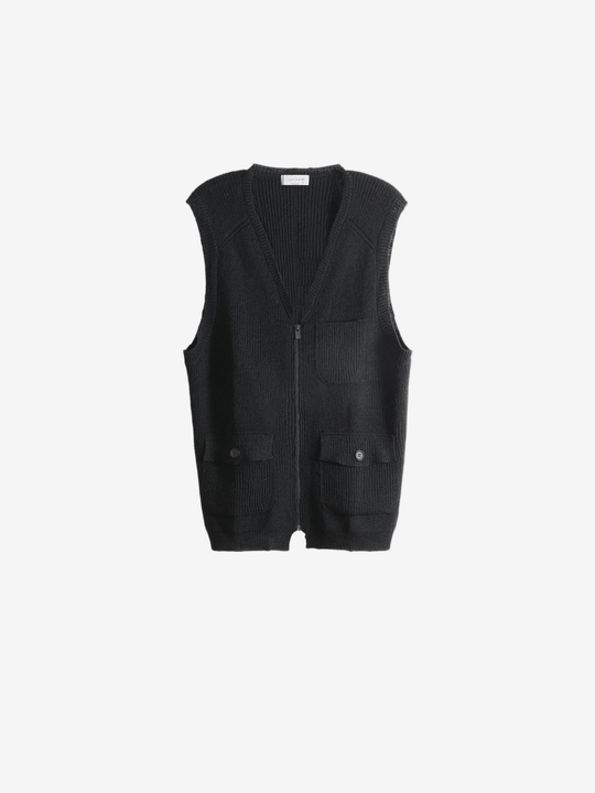 Black jacket, front view