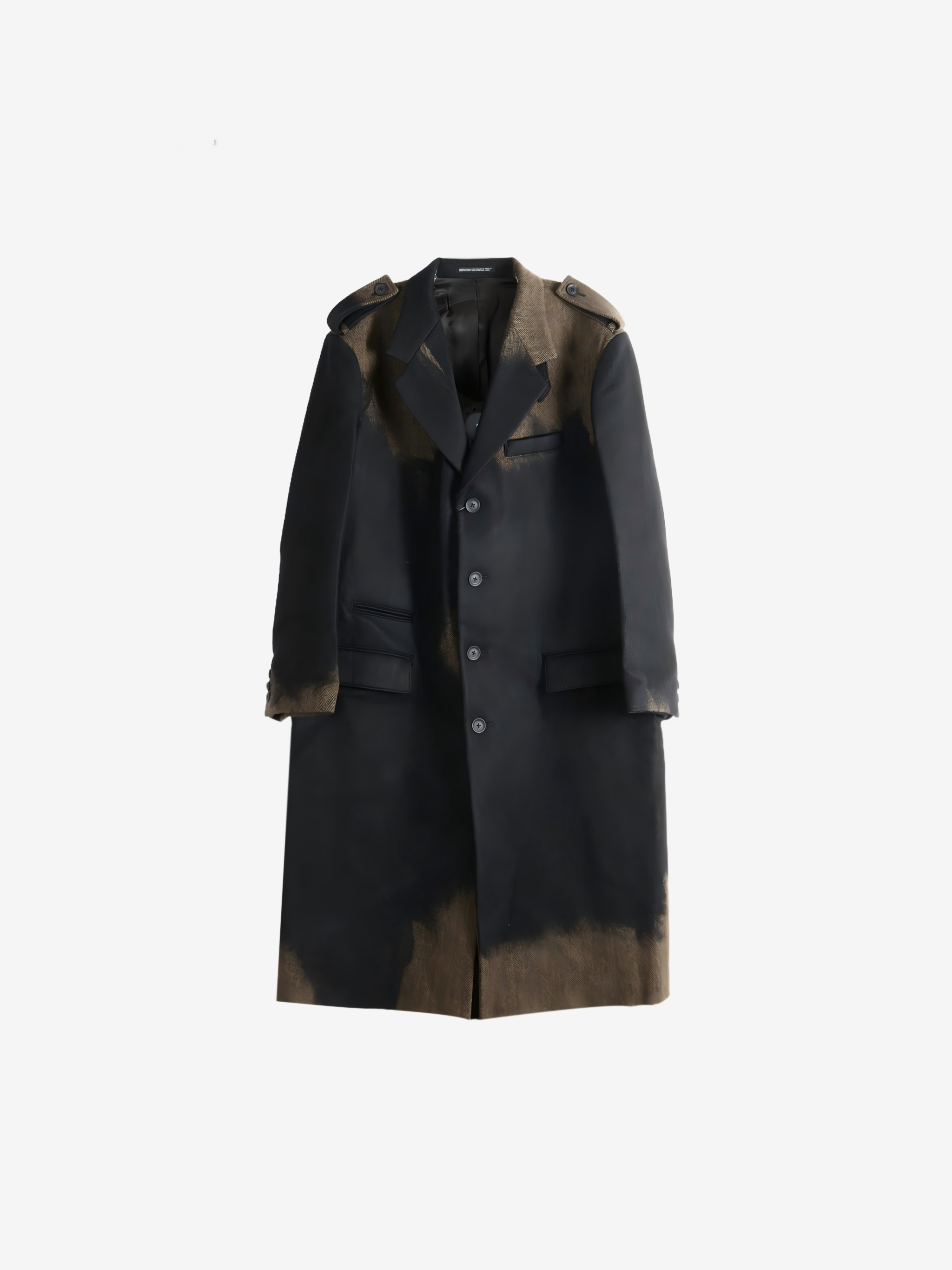 Black jacket, front view