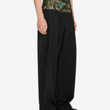 Black pants, full body view