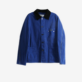 Blue jacket, front view