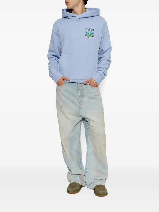 Green shoes, full body view