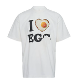 White t-shirt, front view