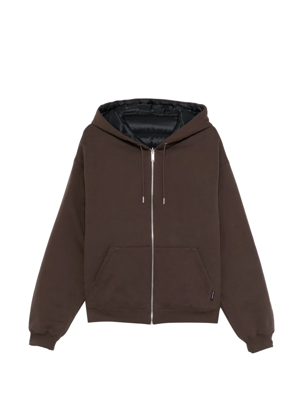 Brown jacket, front view