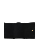 Close up of the tan bag, showing texture of the polyurethane fabric