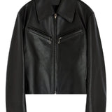 Brown jacket, front view