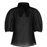 Black top, front view