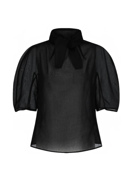 Black top, front view