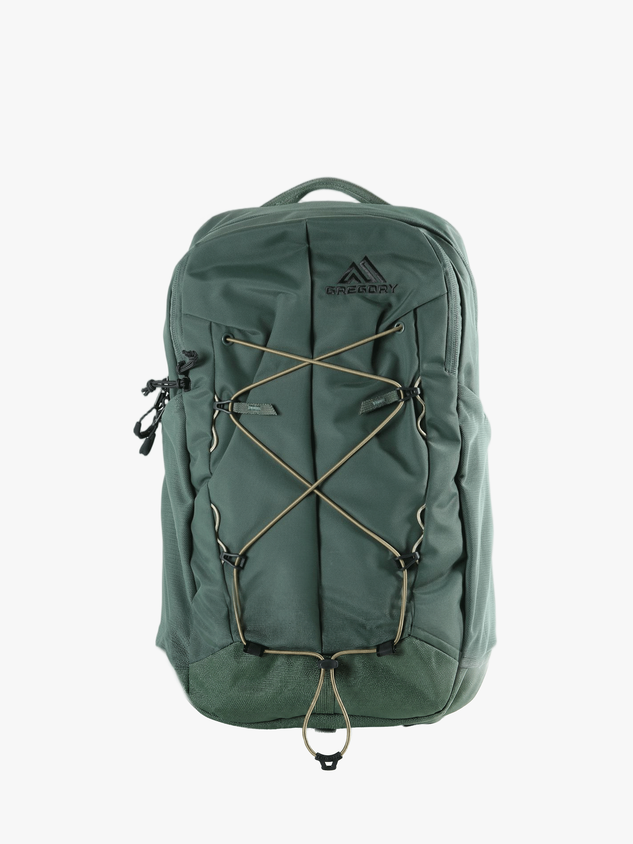 Green bag, front view