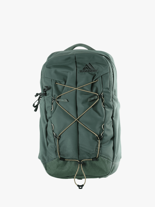 Green bag, front view