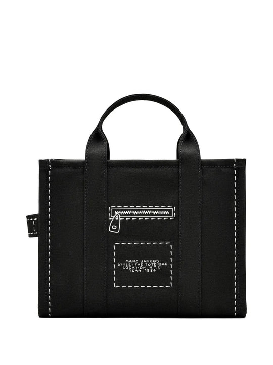 Black bag, back view