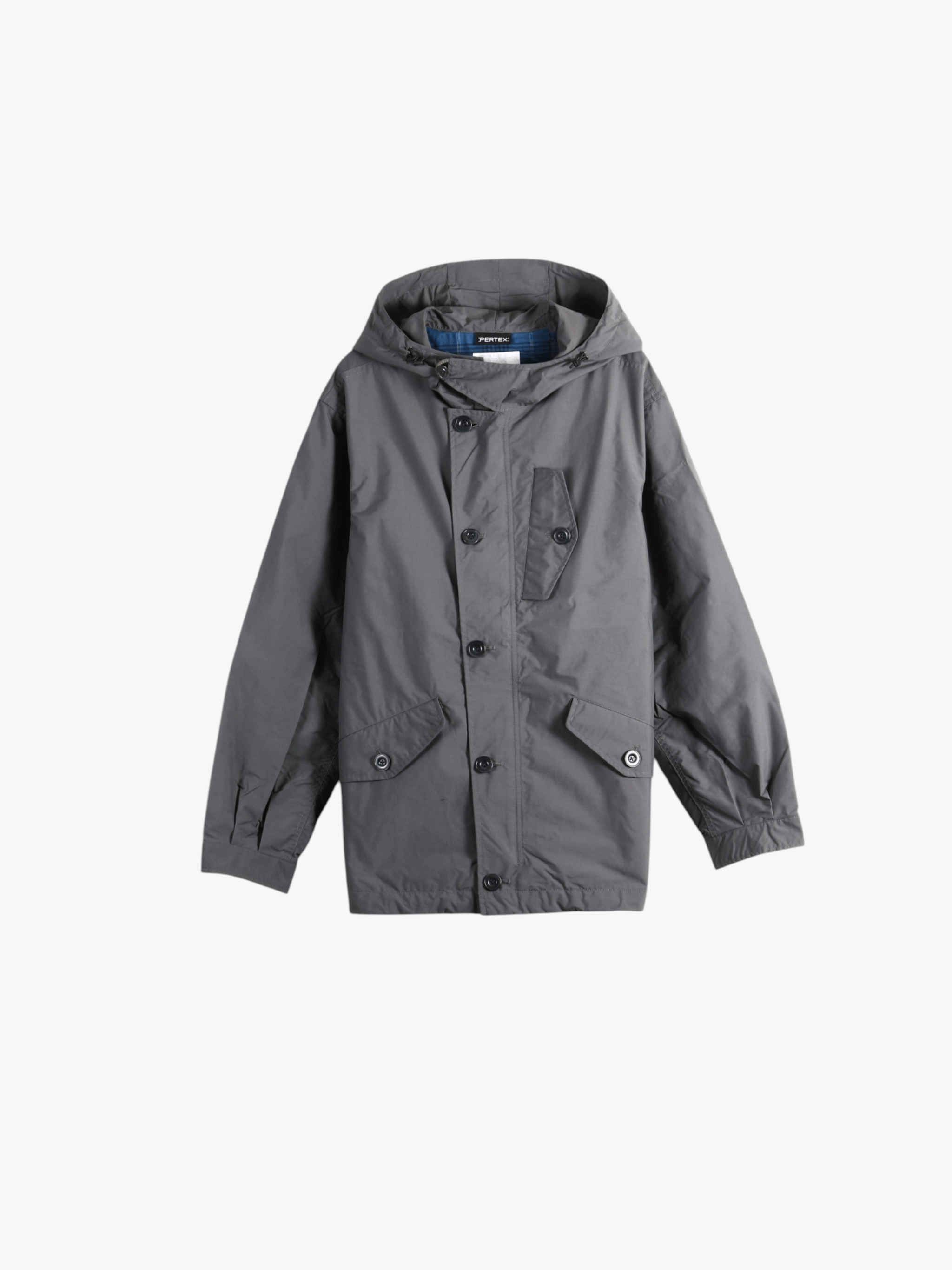 Grey jacket, front view