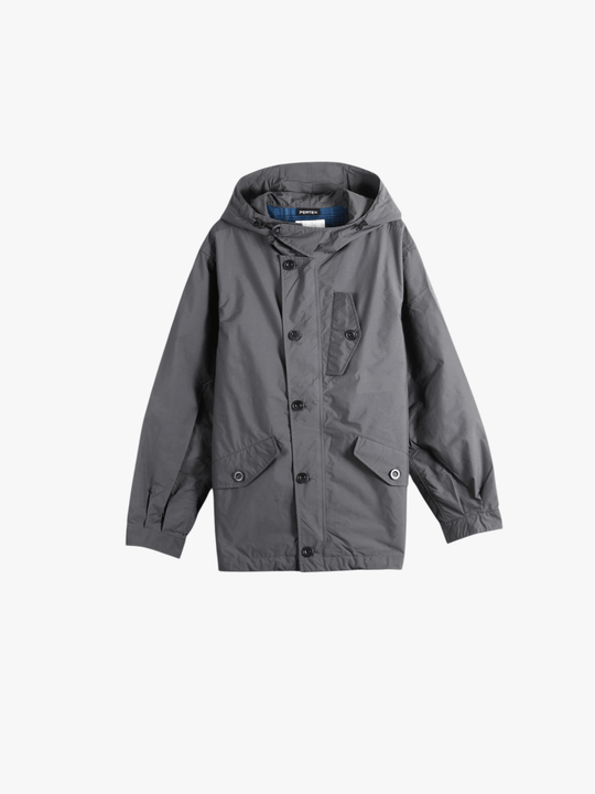 Grey jacket, front view