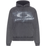 Grey sweats-hoodies, front view