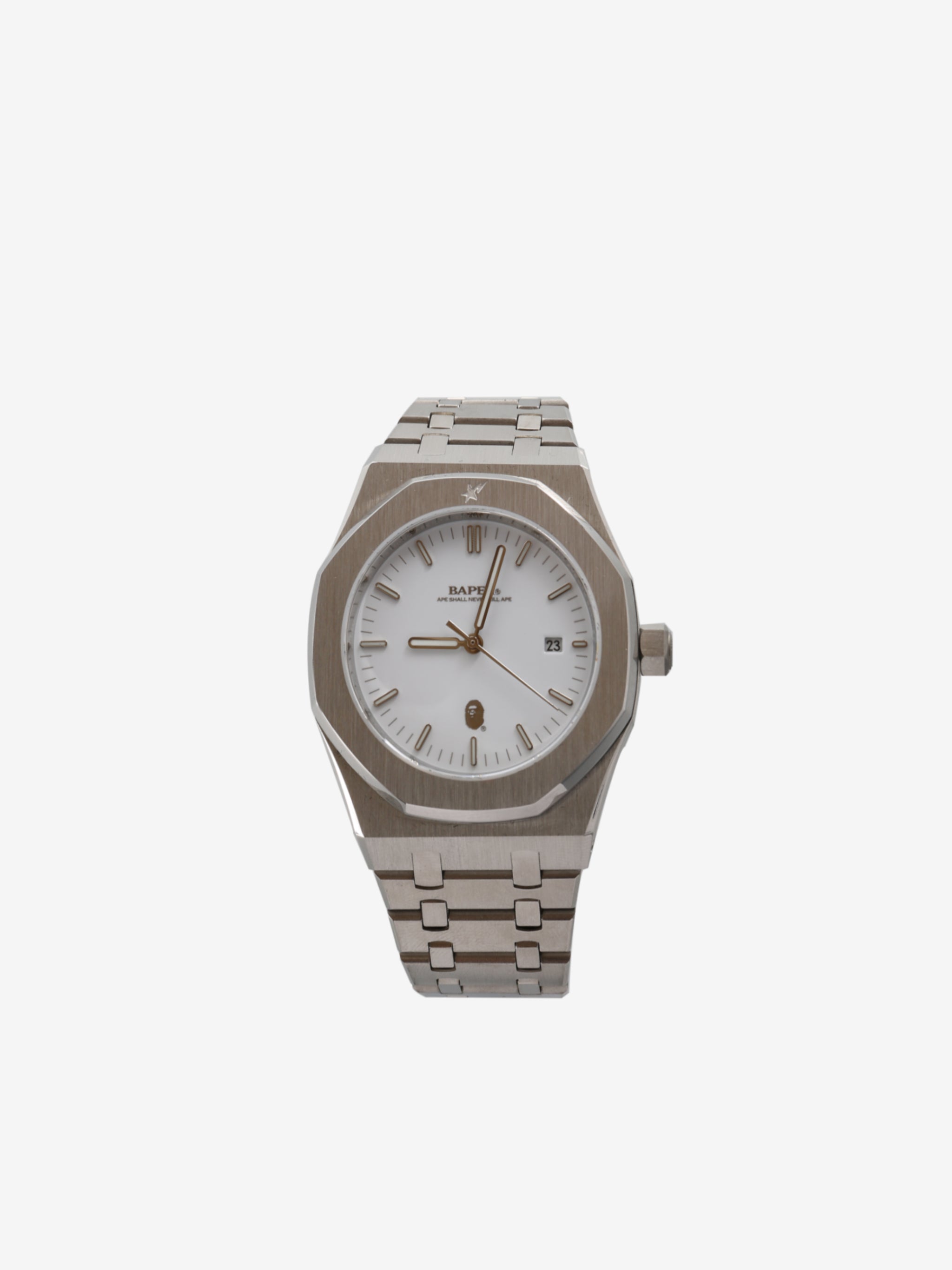 Grey watch, front view