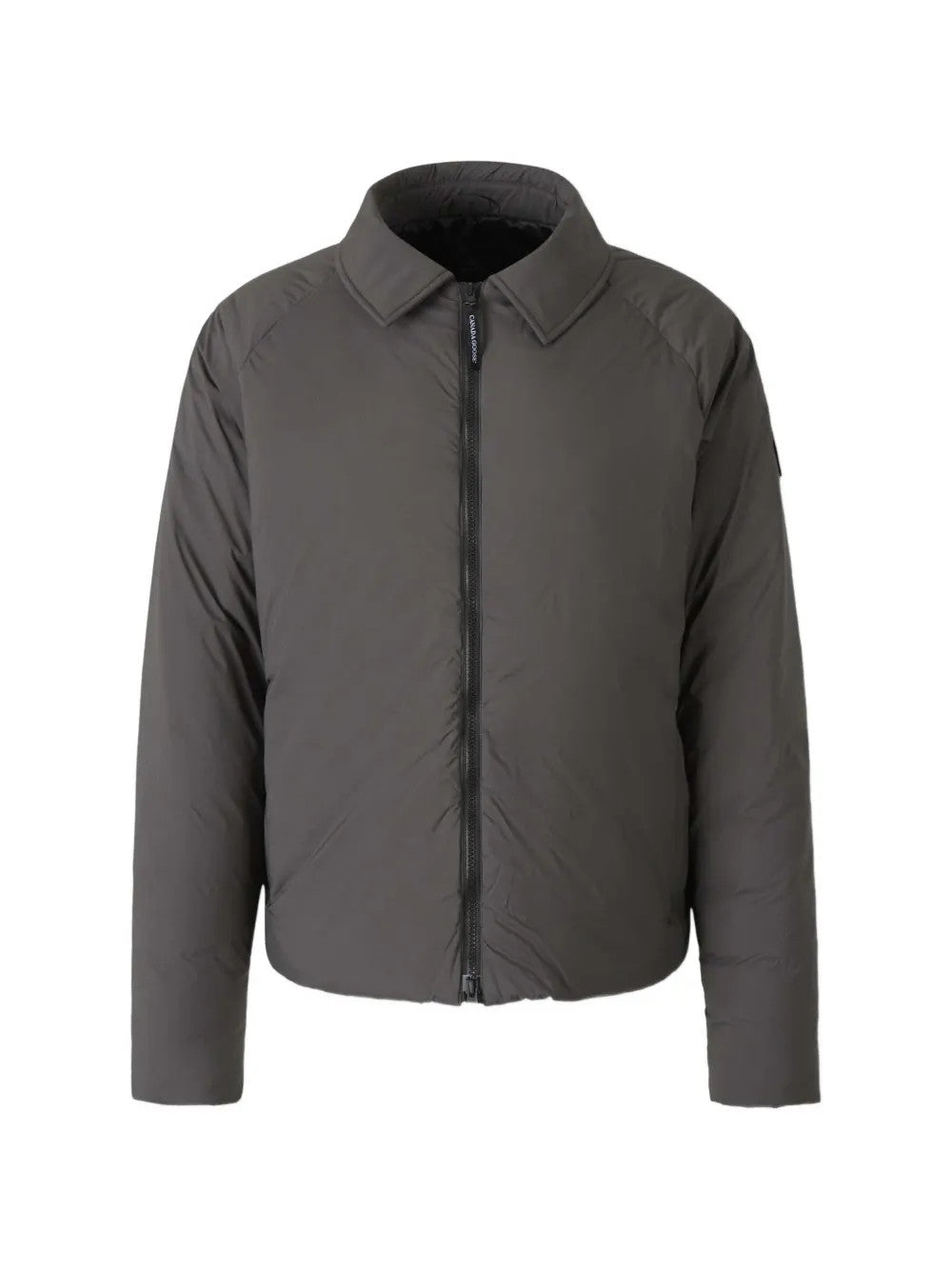 Grey jacket, front view