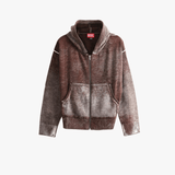 Brown hoodie, front view