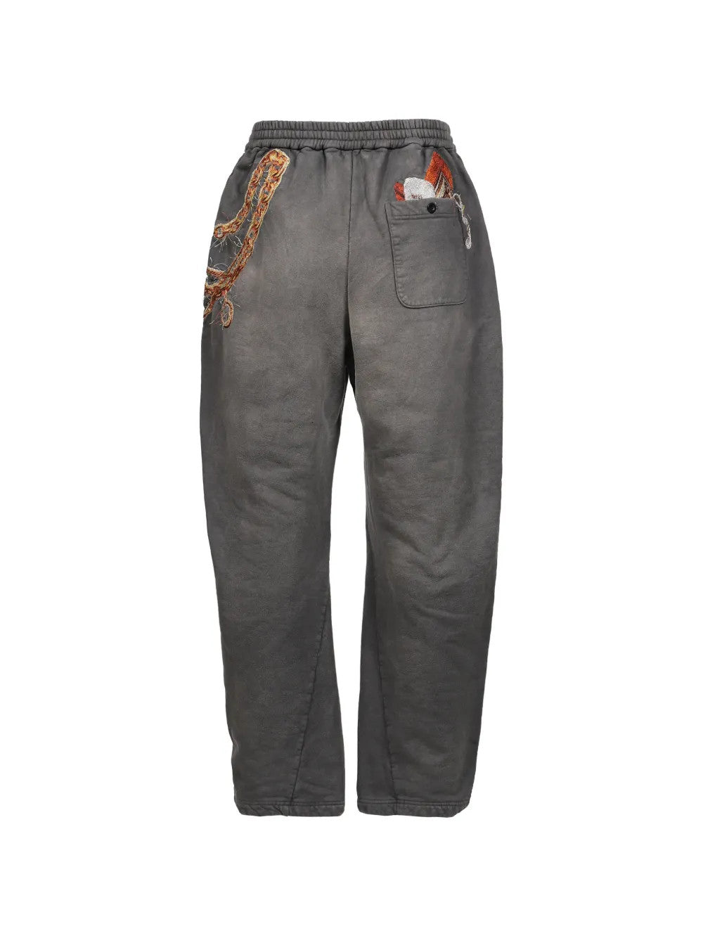 Grey pants, front view