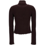 Brown jacket, front view