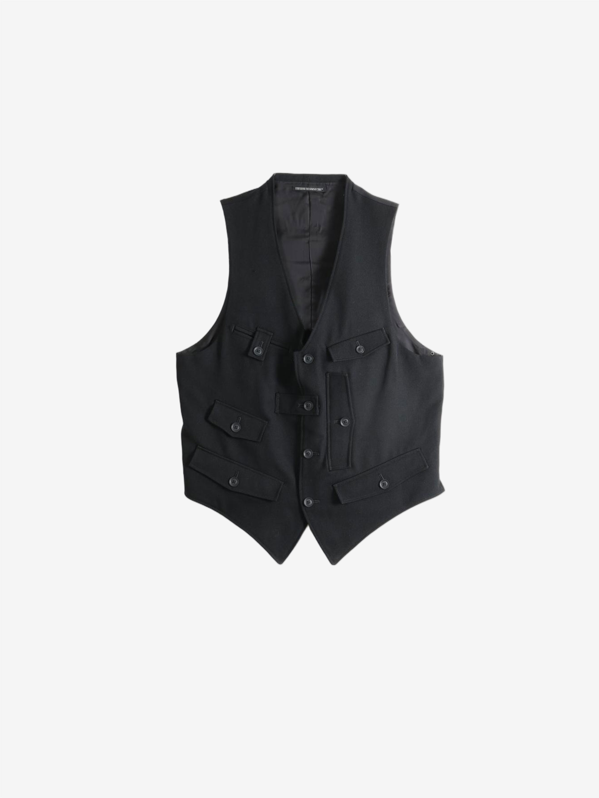 Black jacket, front view