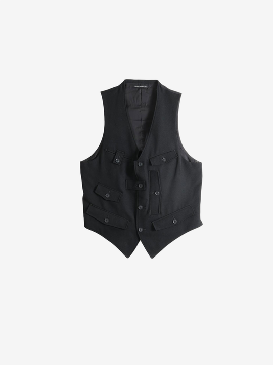 Black jacket, front view