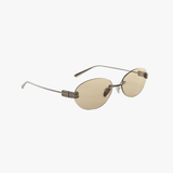Tan eyewear, side view