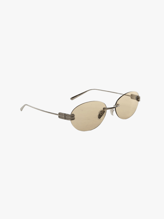 Tan eyewear, side view