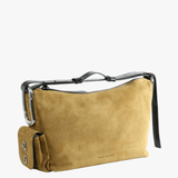 Tan bag, front view