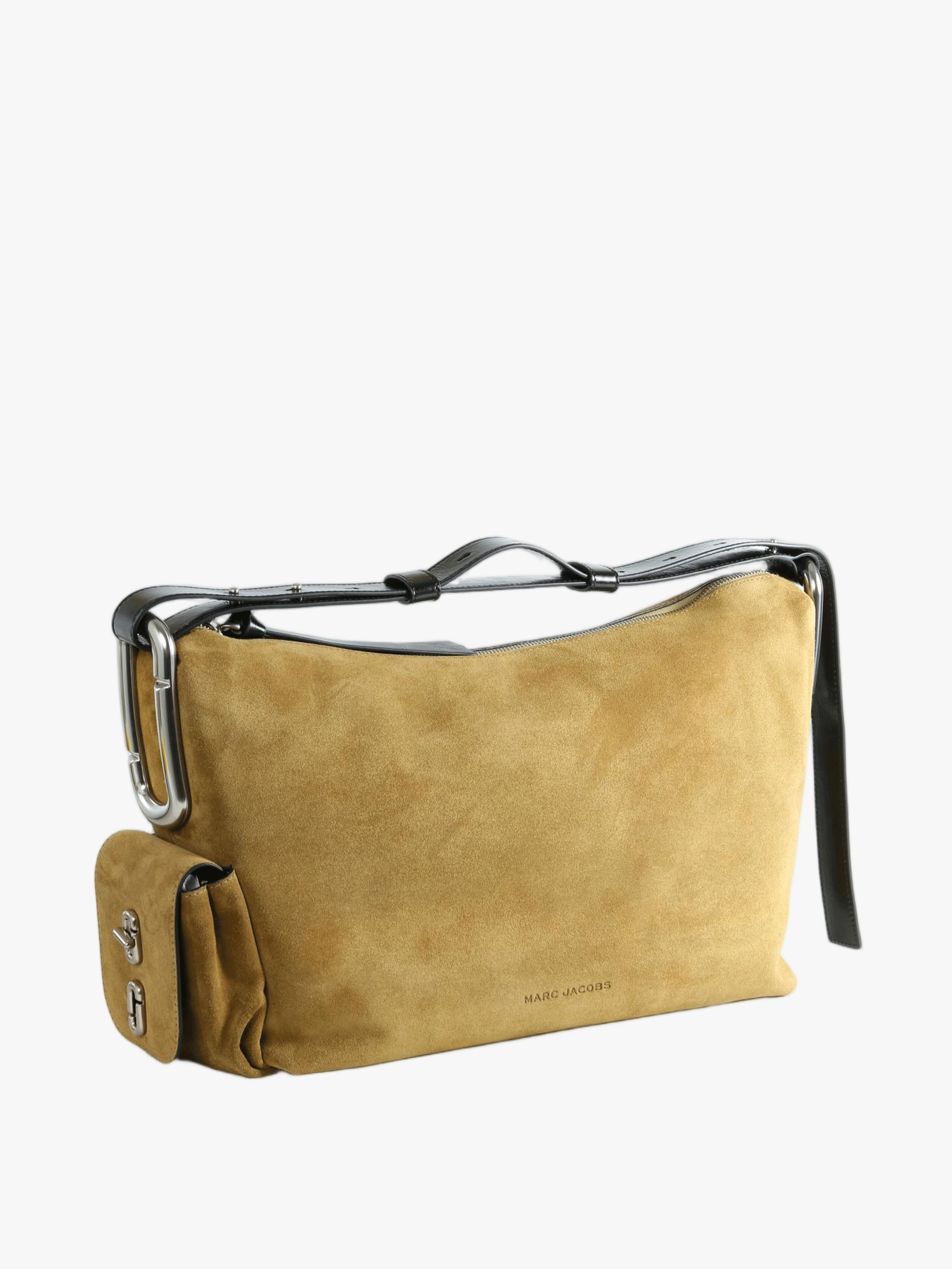 Tan bag, front view