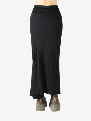 RICK OWENS - Women Charmeuse Calf Bias Skirt