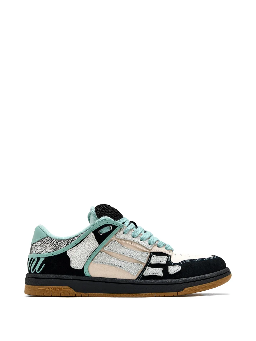Black sneakers, front view