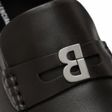 Close up of Brown shoes, showing detail