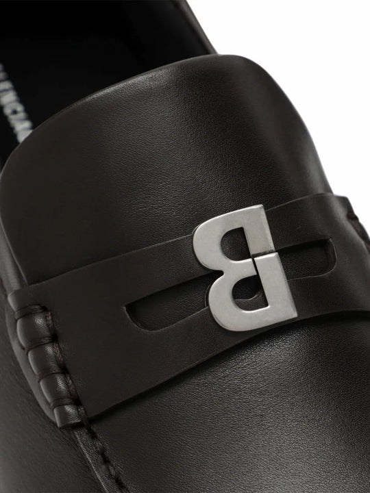 Close up of Brown shoes, showing detail