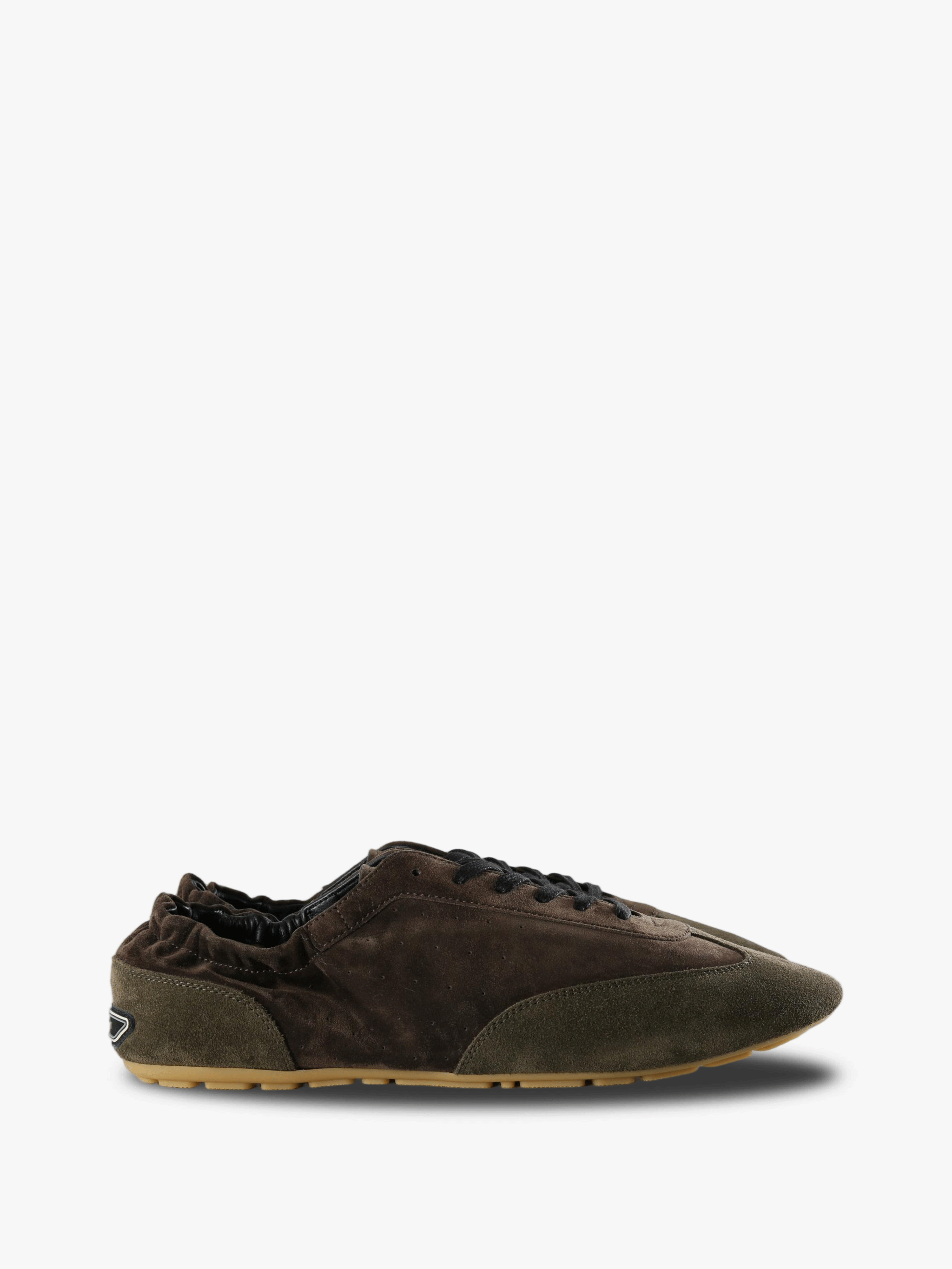 Brown shoes, front view