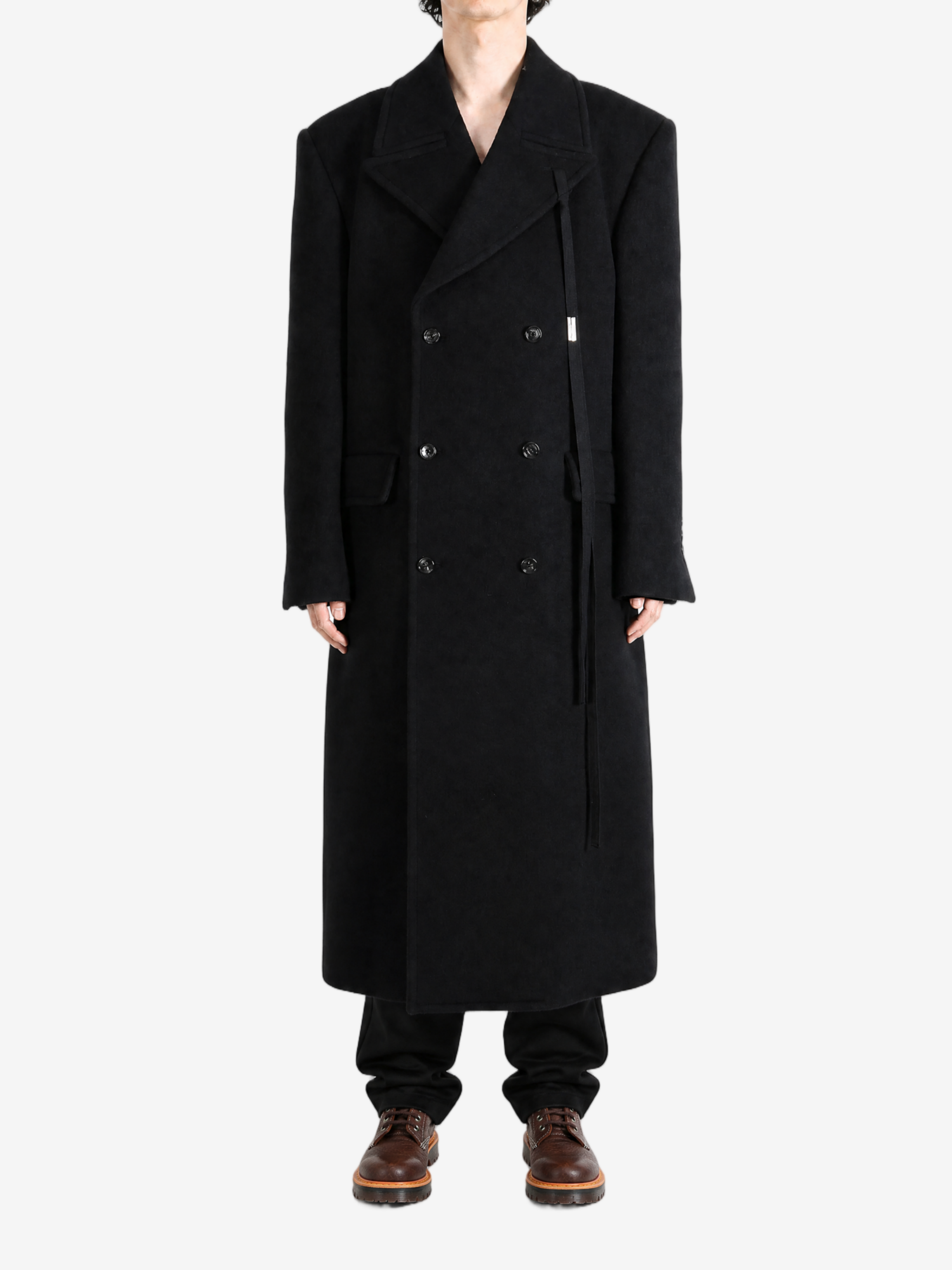 Black jacket, full body view