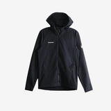 Black jacket, front view