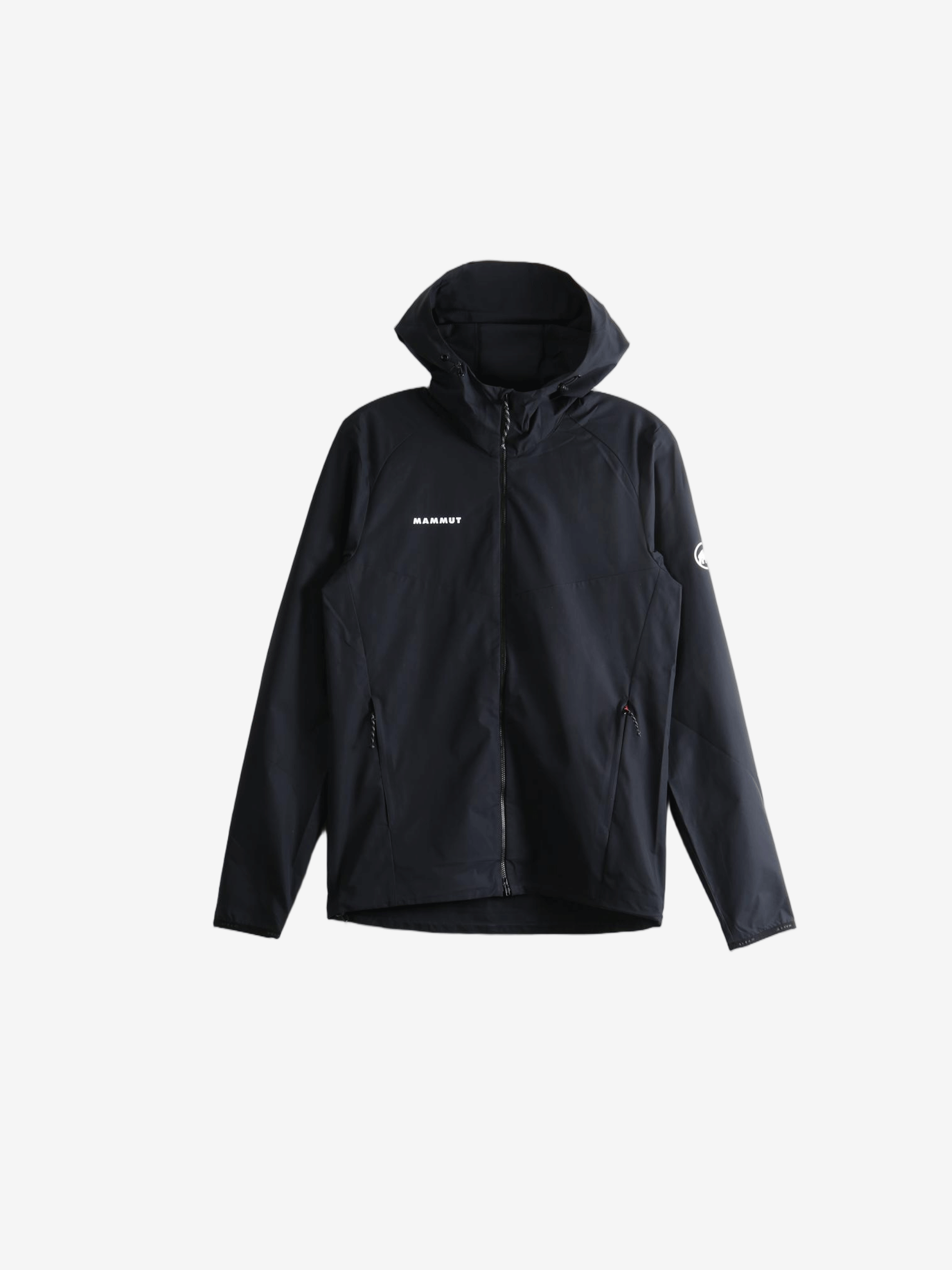 Black jacket, front view