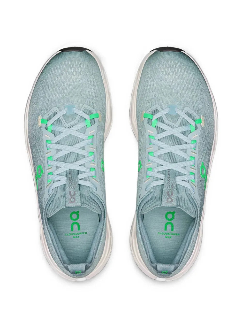 Grey shoes, front view