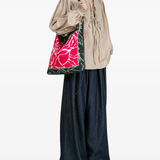 red bags ,full body view