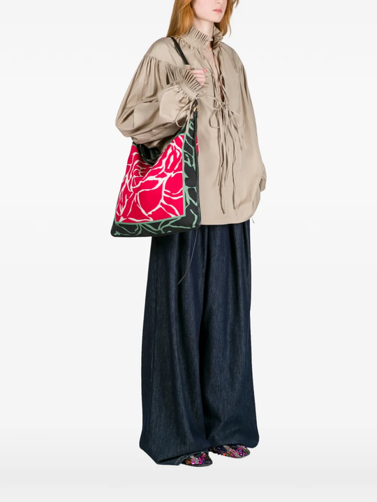 red bags ,full body view