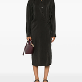 Brown dresses, full body view