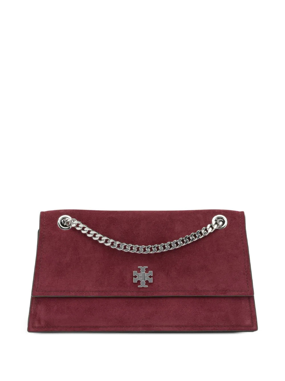 Burgundy bag, front view
