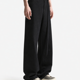 Black pants, full body view