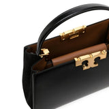 Close up of black bags, showing texture of the blended fabric