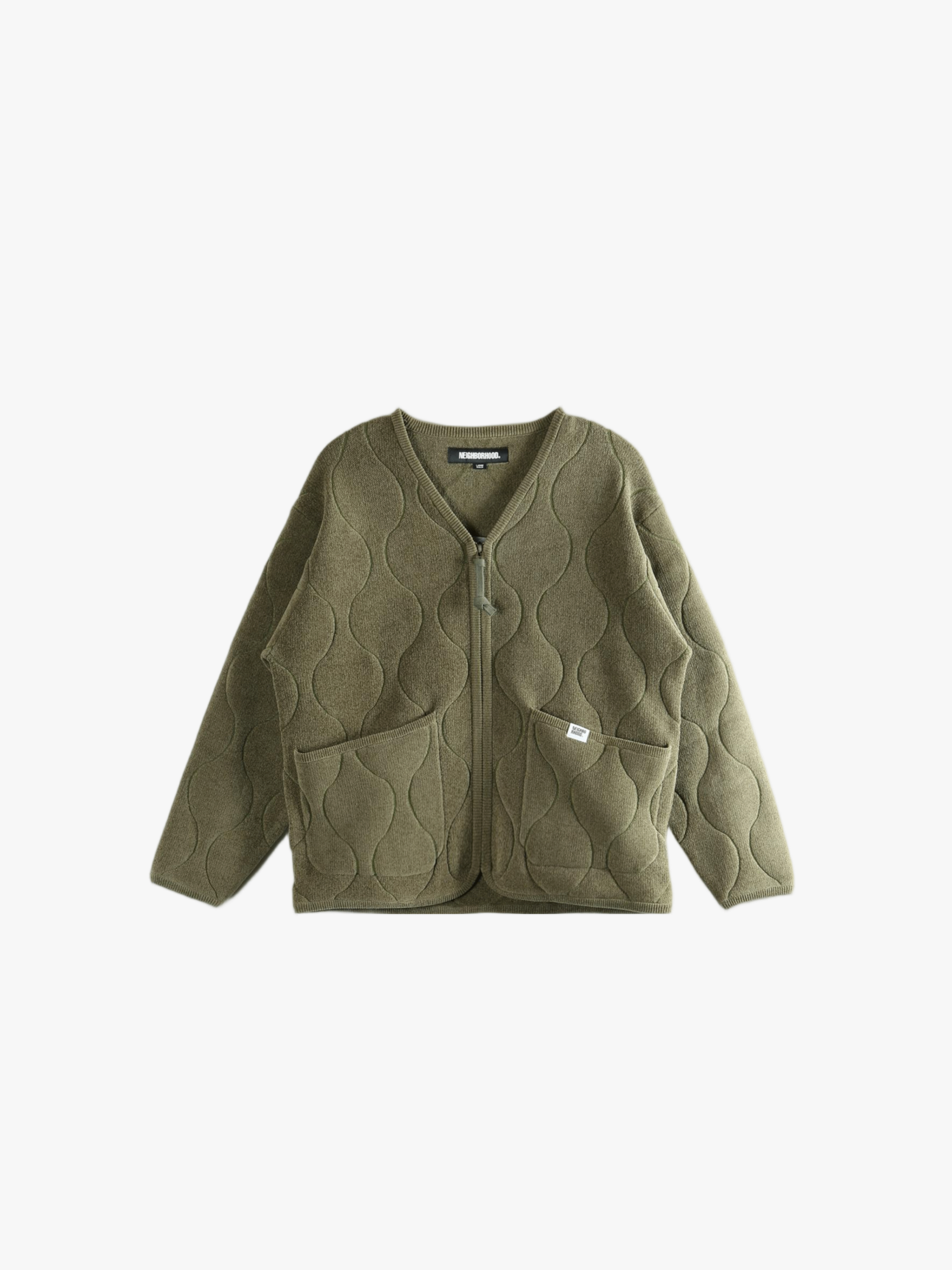 Green jacket,front view