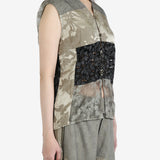 COMMUNS - Unisex Printed Patchwork Vest