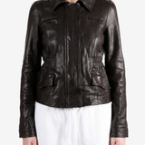 Black jacket, full body view