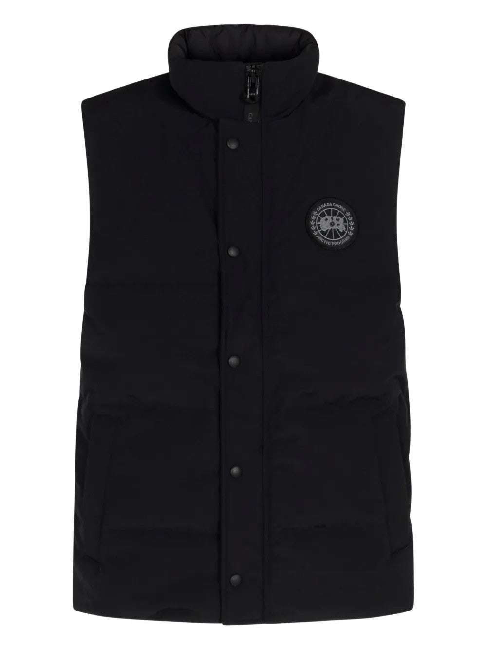 Black jacket, front view