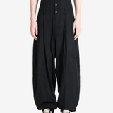 Black pants, full body view