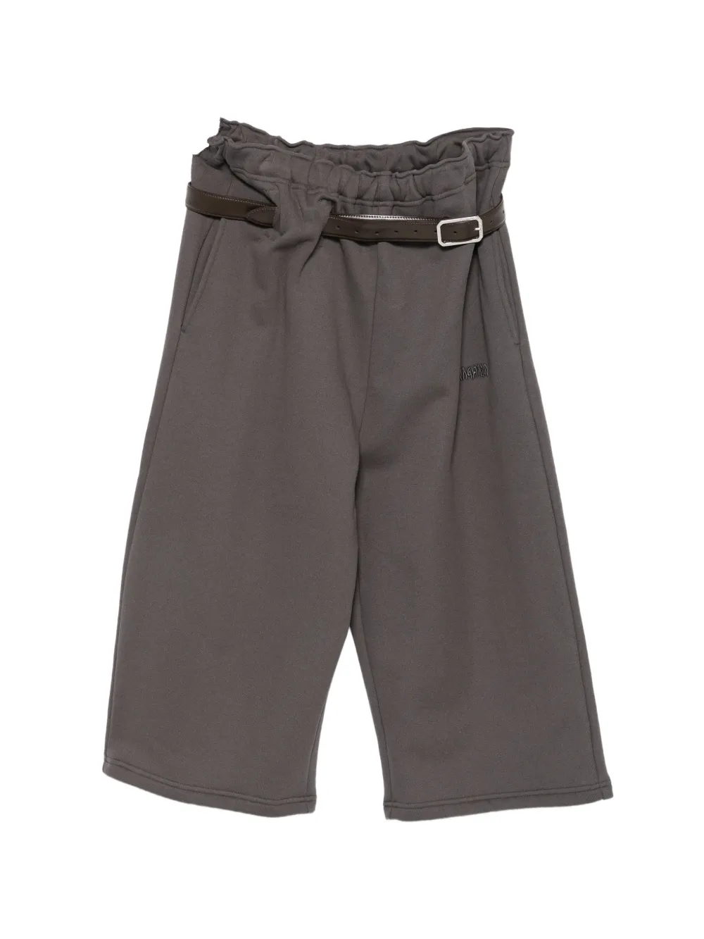 Brown shorts, front view