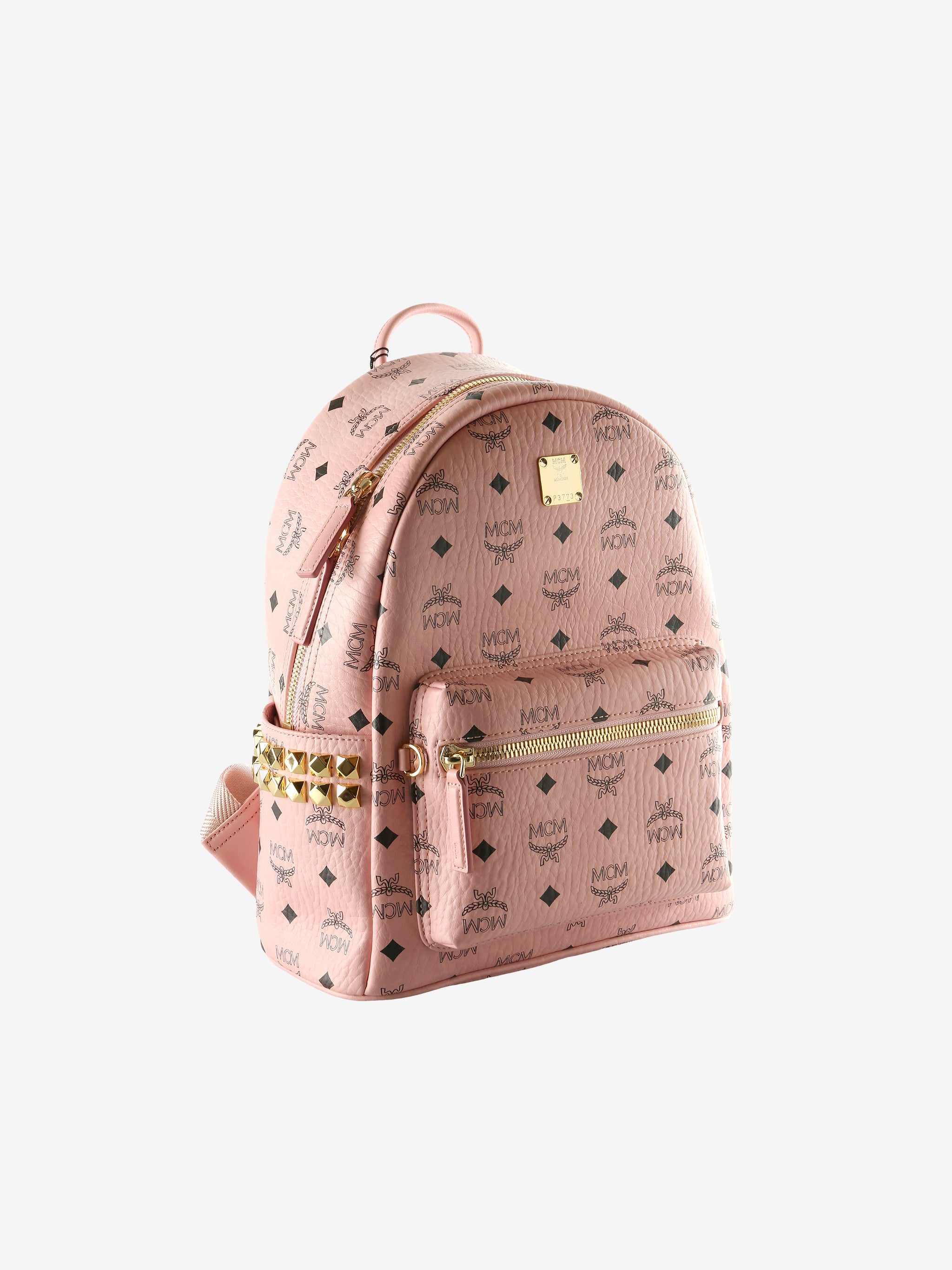 Pink bag, side view